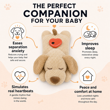 Lullapup™ - Calming Heartbeat Plush for Newborns